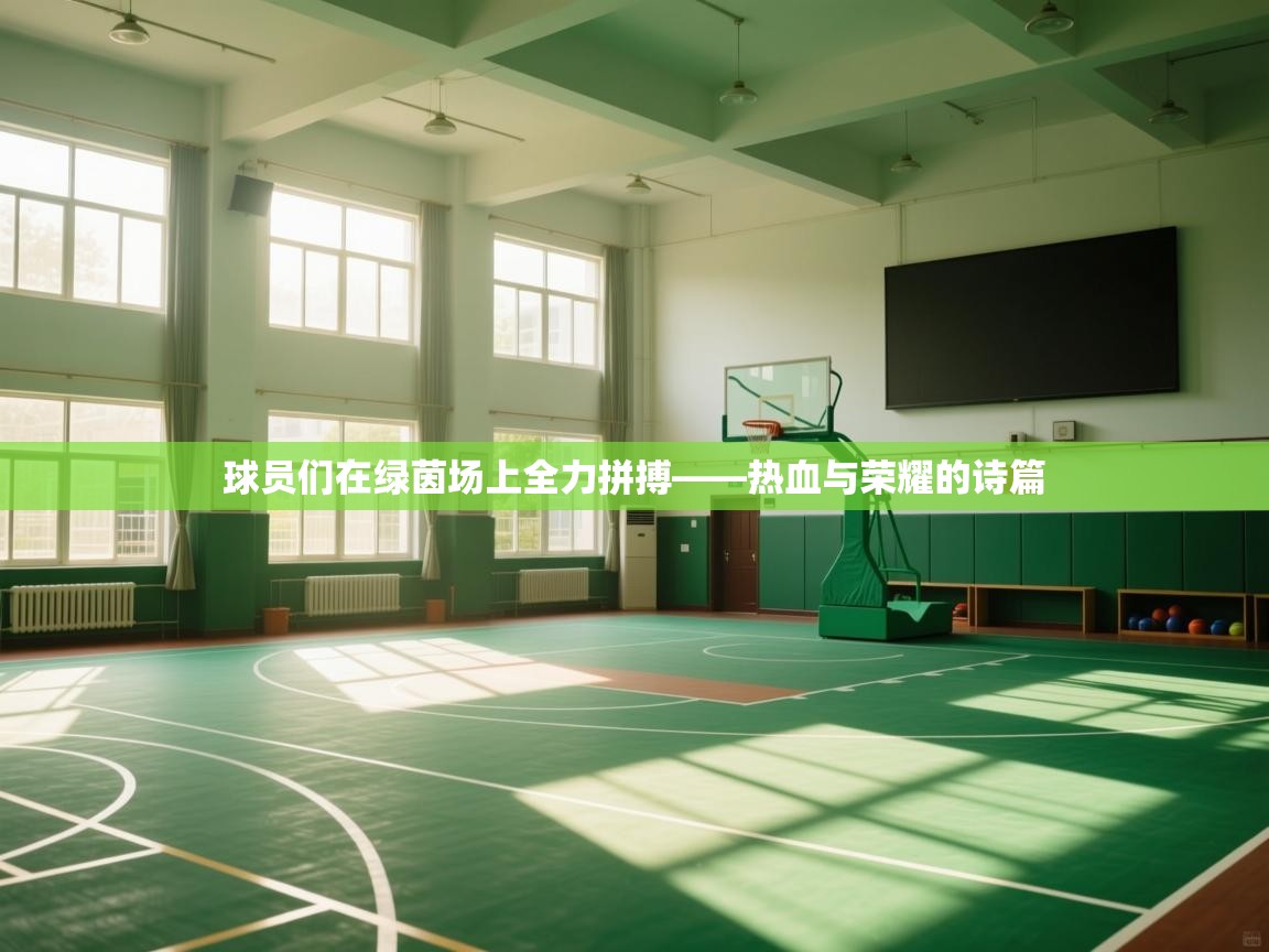 球员们在绿茵场上全力拼搏——热血与荣耀的诗篇  第2张